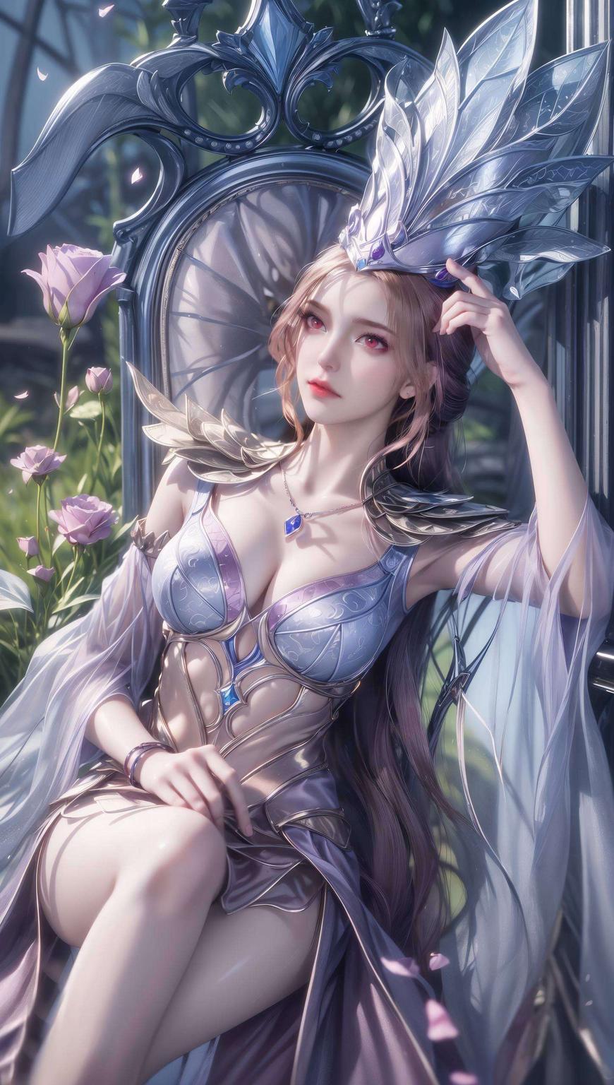 紫色背景中既神秘又吸睛