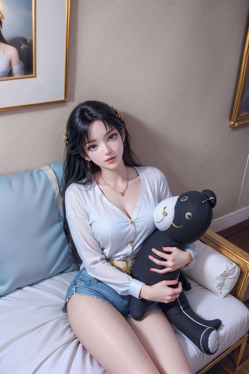 长大后的碧瑶完美点缀你的电脑桌面