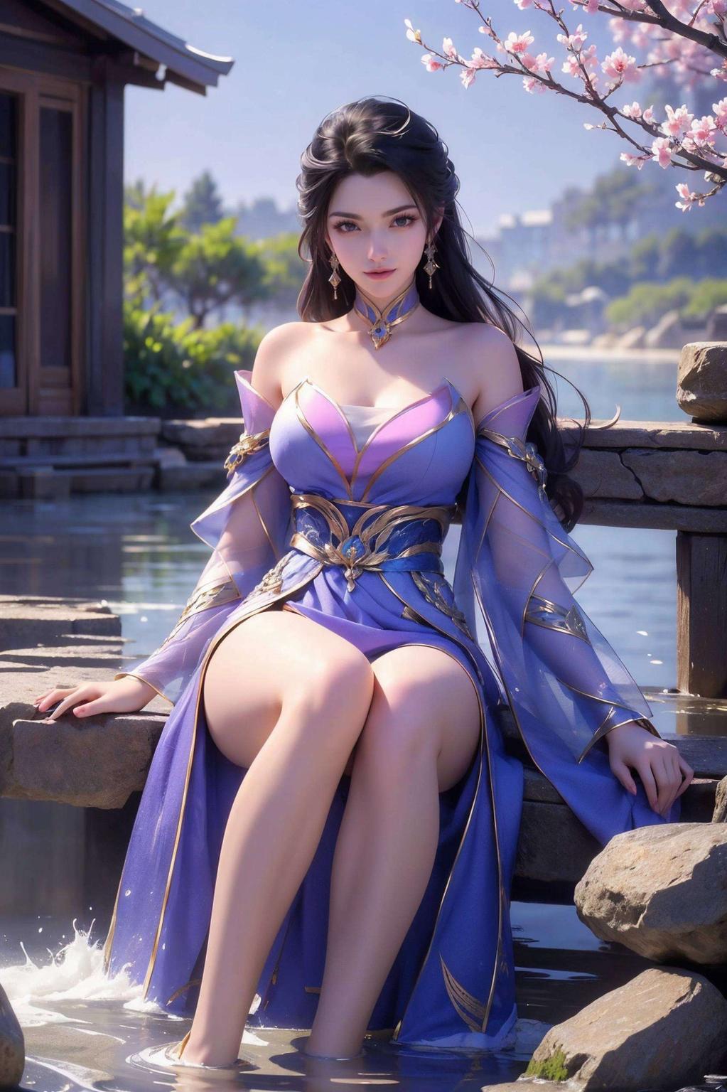 感受国风之美仙武传里的楚灵玉