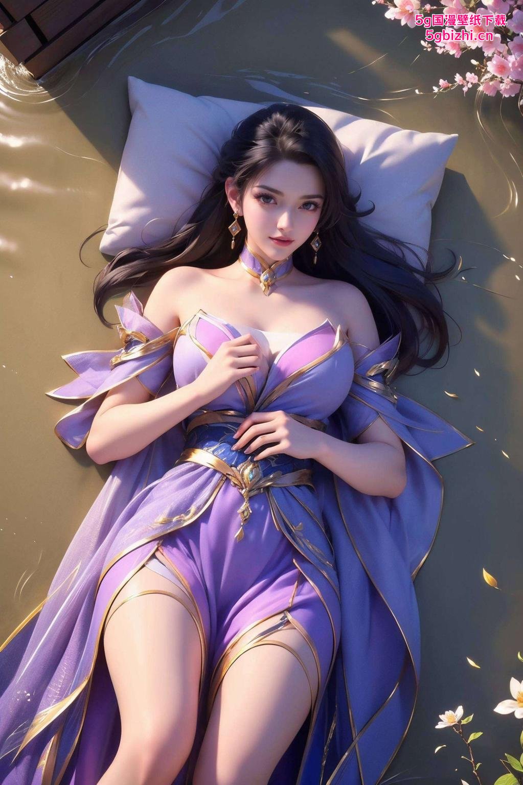 今天给大家带来一款超美的苹果简洁壁纸！看这款楚灵玉cos壁纸仿佛置身仙境