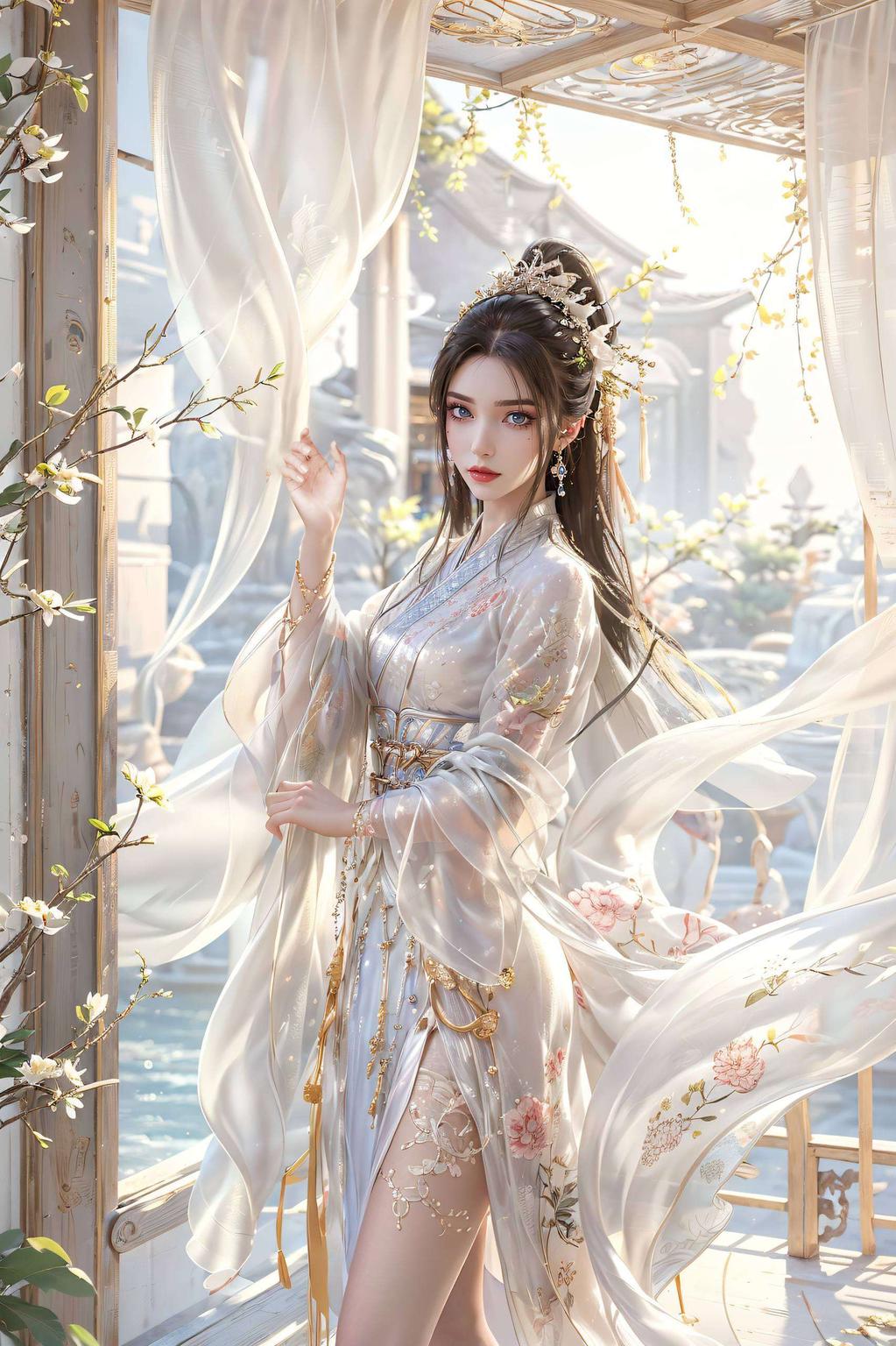 她的绝美壁纸图片灵动眼神