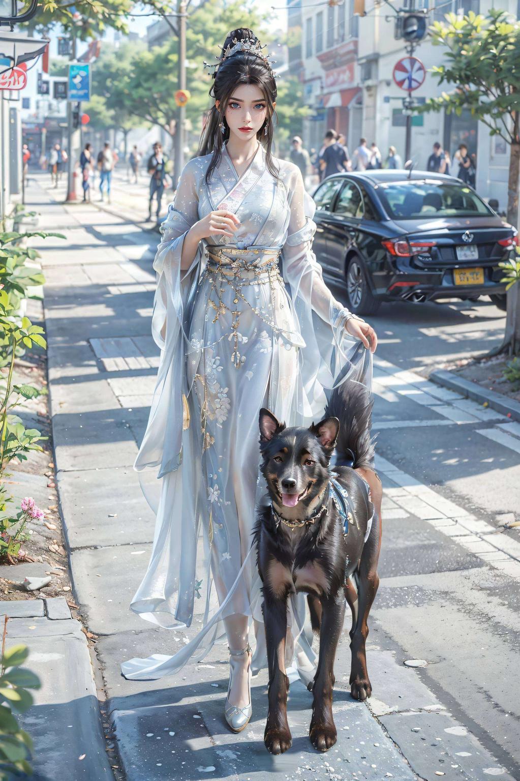 清新养眼安卓最美！看方清雪壁纸跳舞