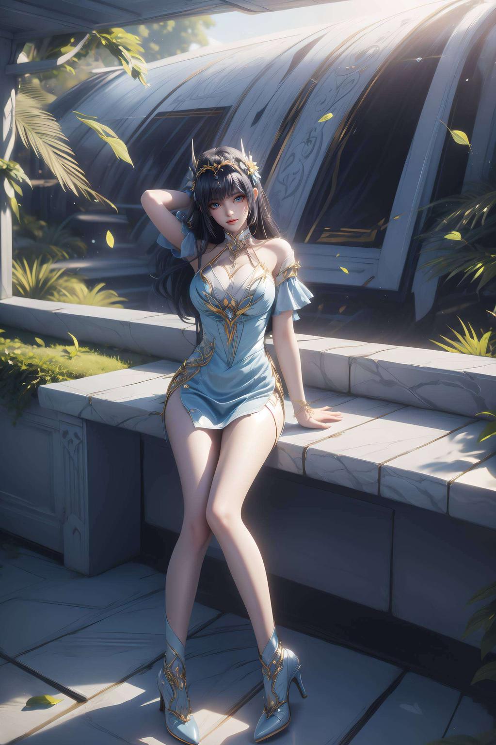 清新护眼细腻笔触描绘