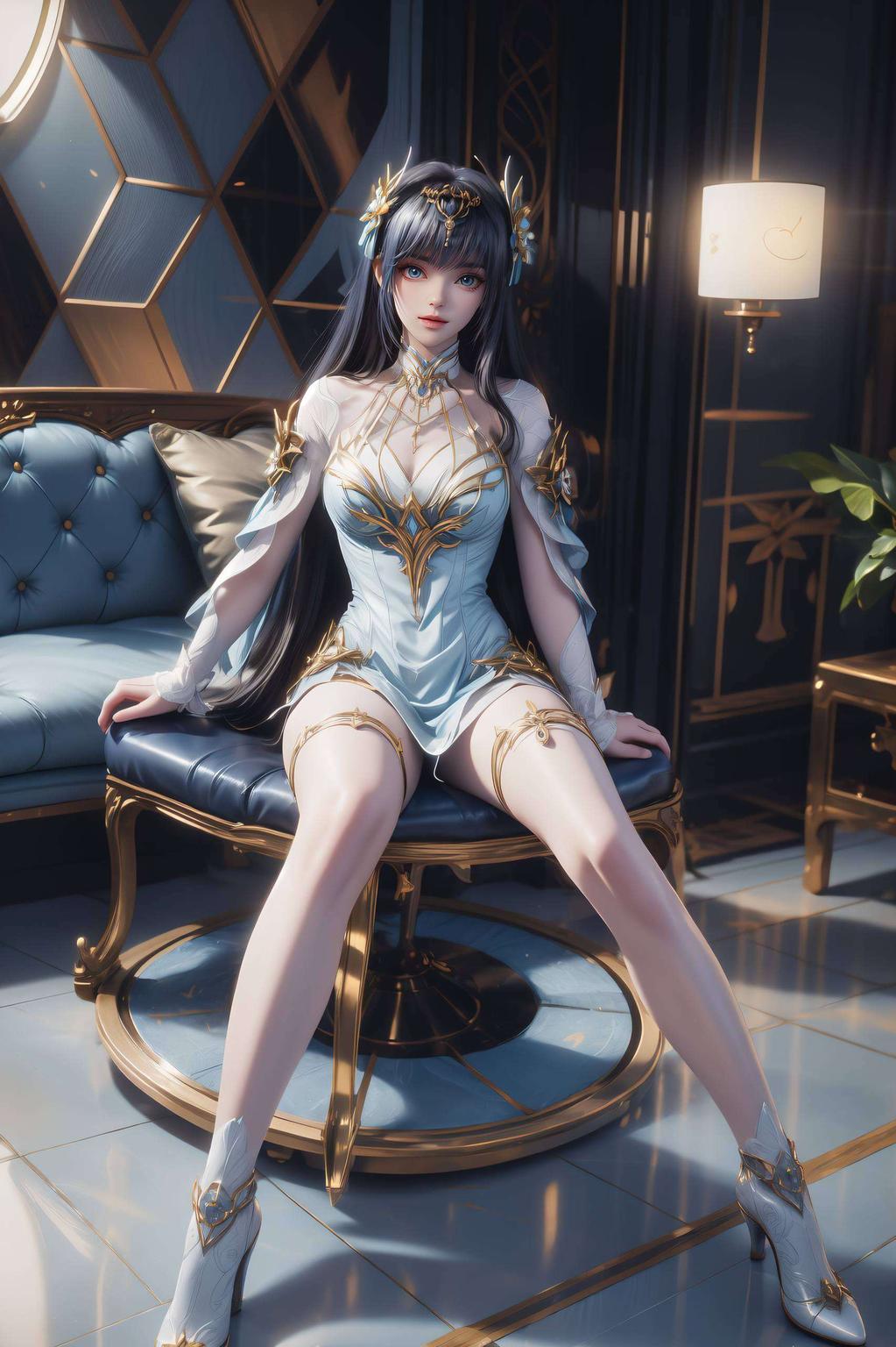 AI素材细腻入微带来神印王座中的枫玲儿成年后高清壁纸