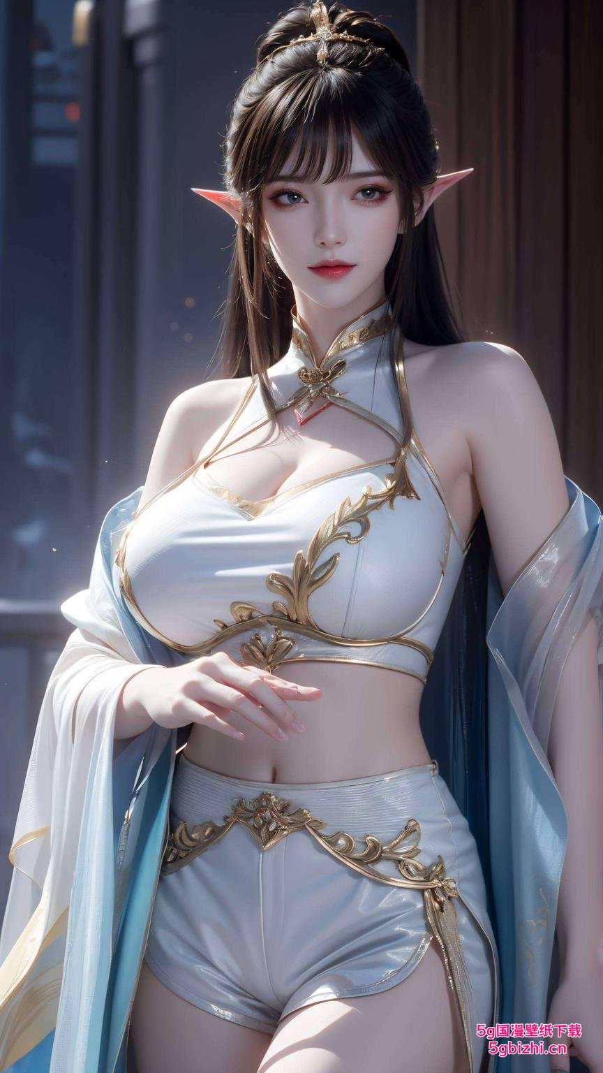 眼神深邃清丽脱俗