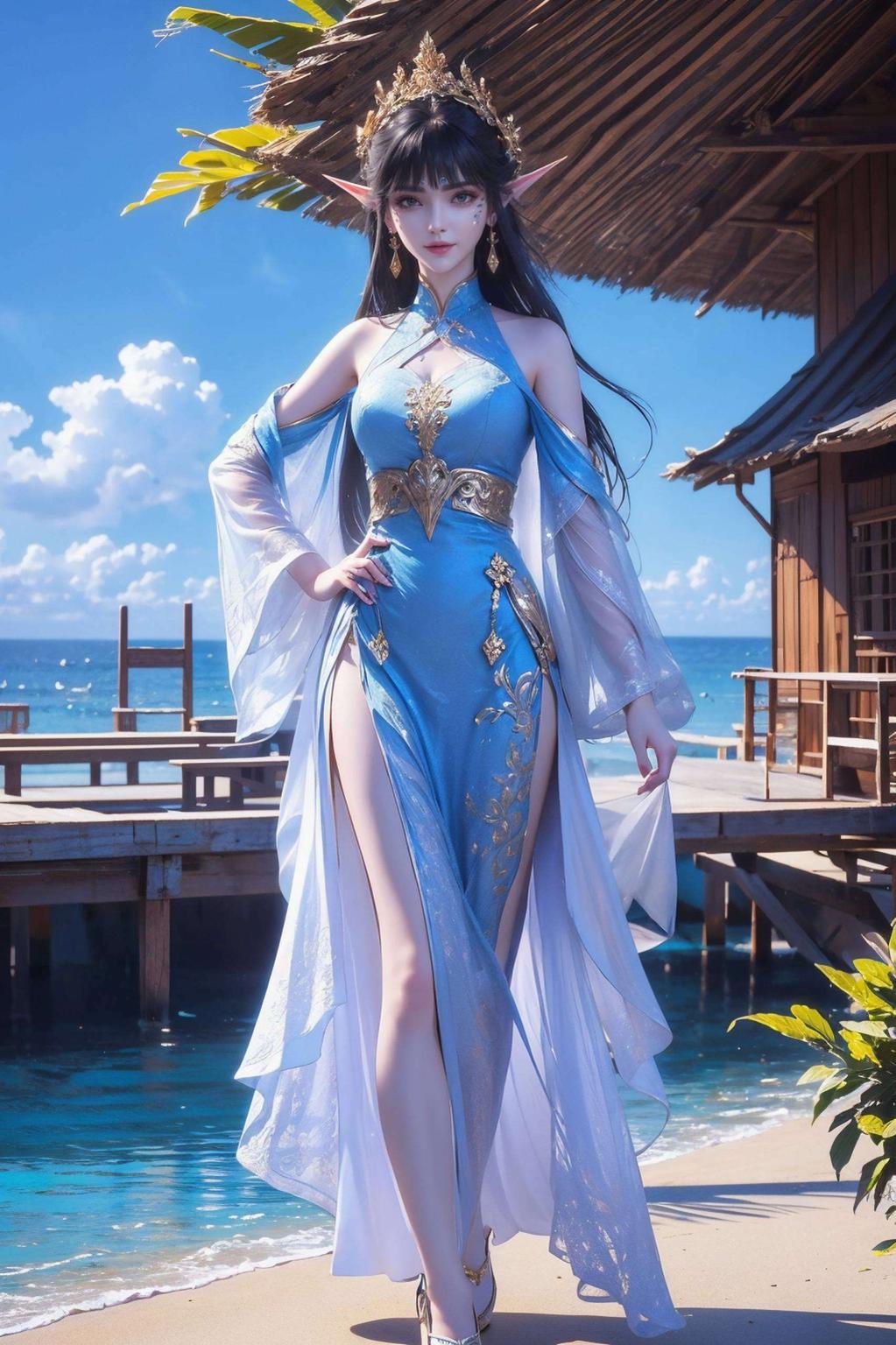 细节清晰可见给大家带来的是超清晰完美像素的PC宽屏壁纸——凤清儿正脸壁纸