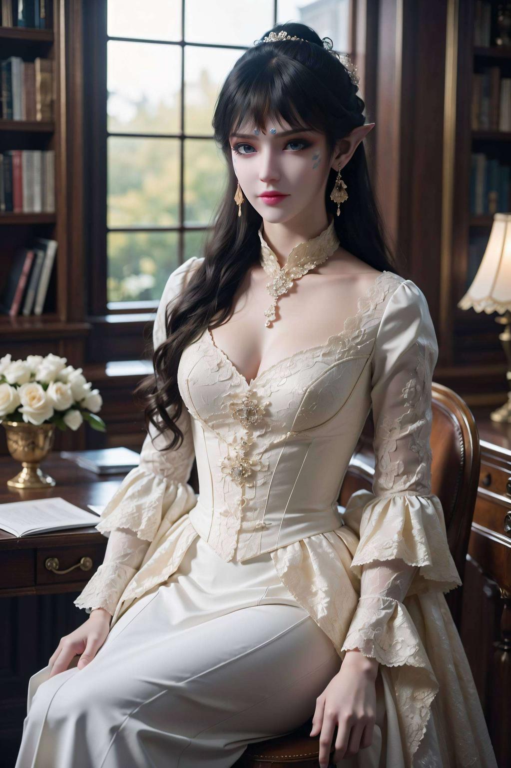 是不是美得让人心动？紫色梦幻特别适合苹果宽屏手机！看看这凤清儿4k超清壁纸