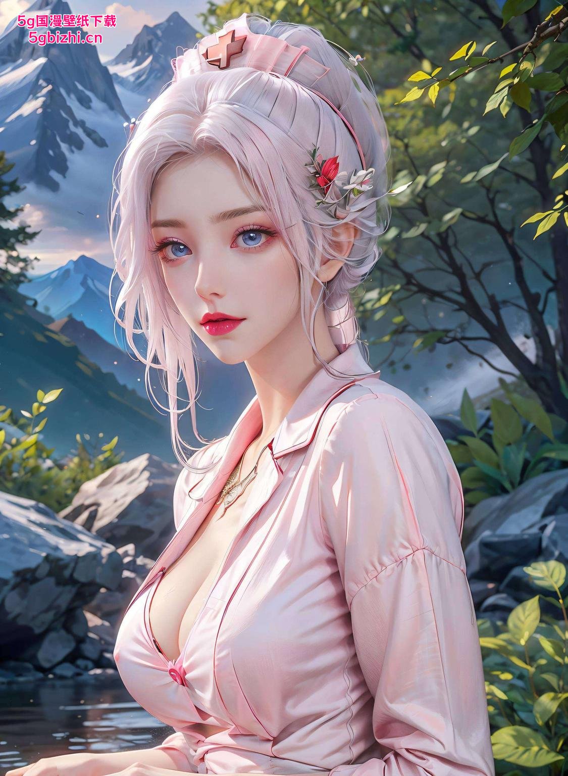 让你的手机瞬间萌化！”韩月壁纸的仙气满满