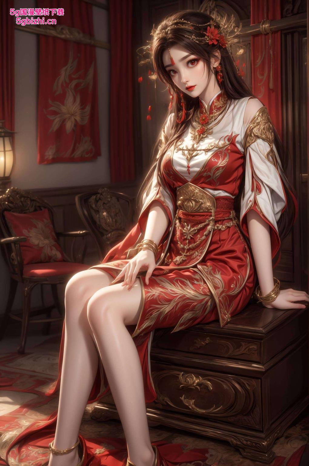 火灵儿横屏高清壁纸点亮手机艺术！