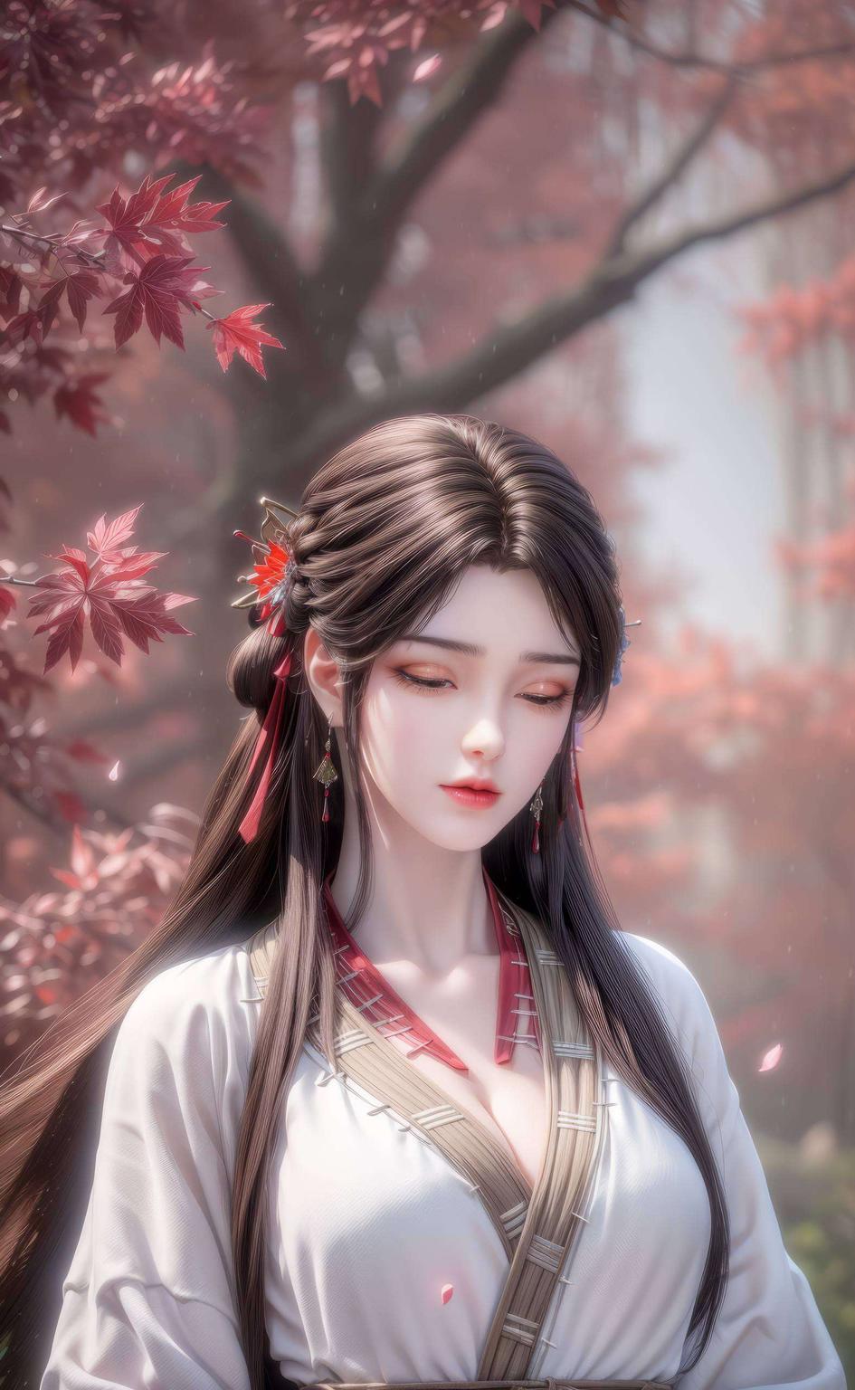 完美动漫火灵儿高清壁纸映眼前