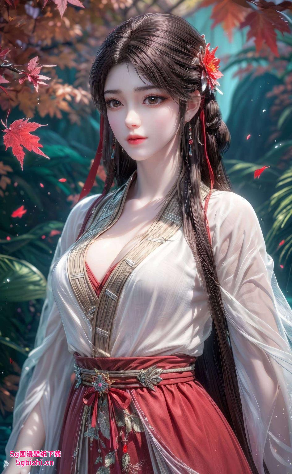 来看看这款极简风女生壁纸！荒天帝与火灵儿的浪漫瞬间暖色调中藏着温馨爱意