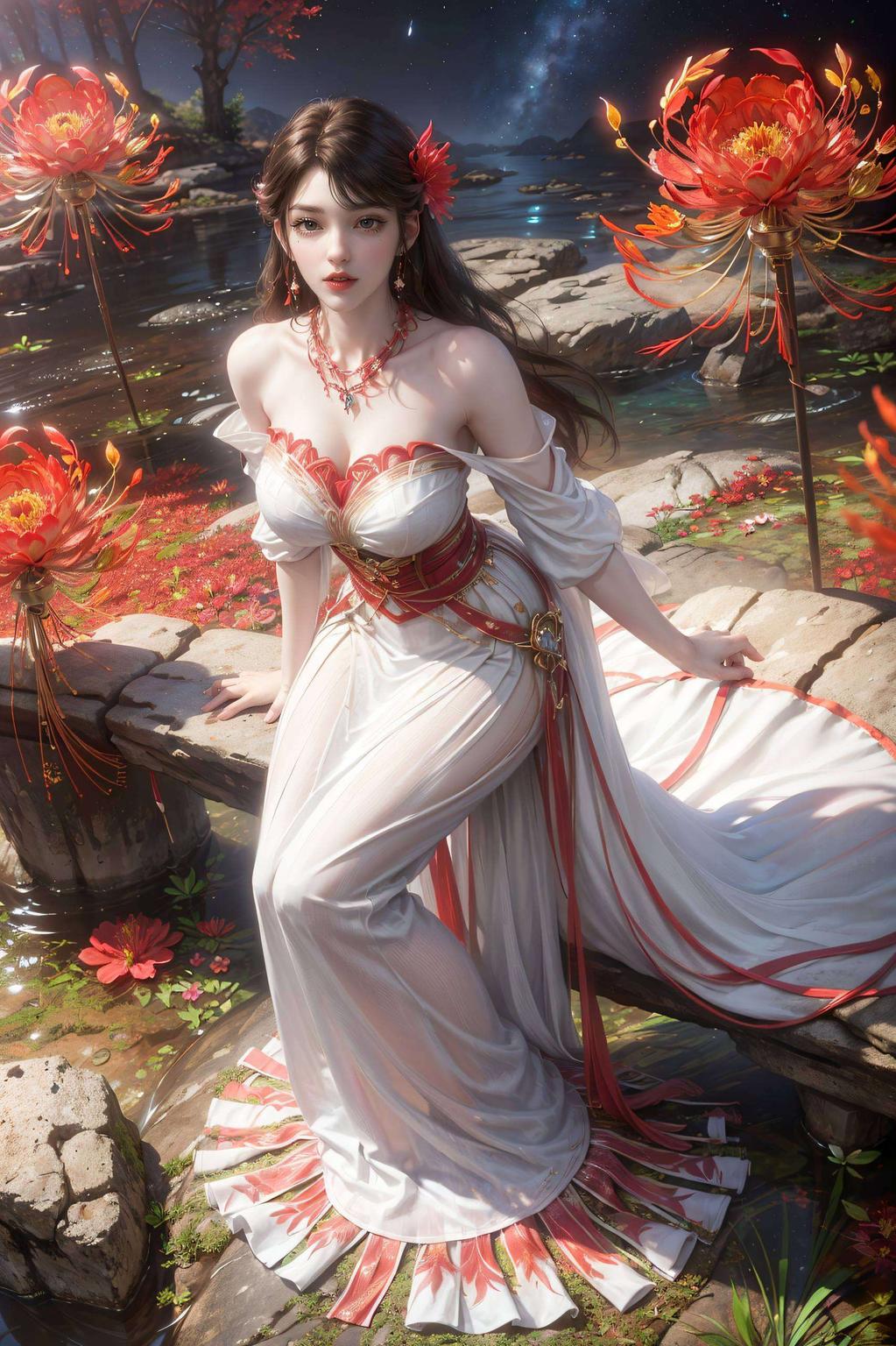 让你的手机瞬间变身古典美人！首先是云曦月婵她的婉约美态仿佛从画中走出；旁边这位婀娜多姿的火灵儿