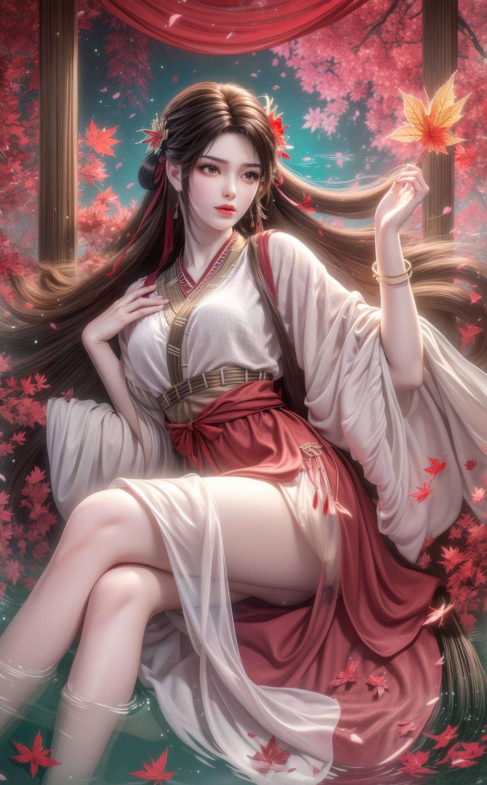 感受每一丝情感的流动火灵儿高清壁纸