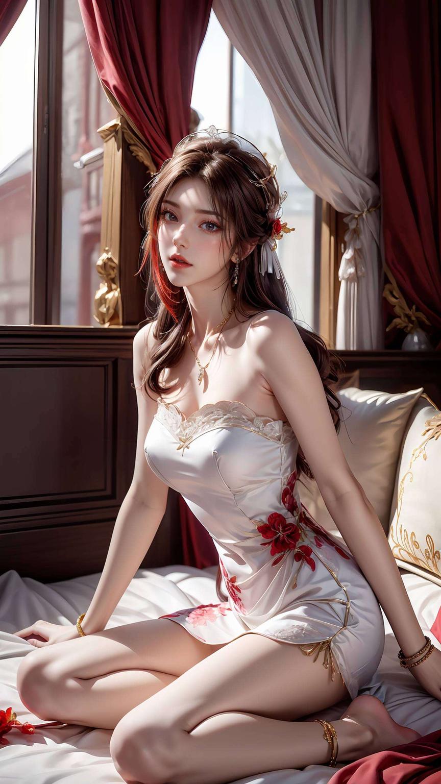 高清像素让你仿佛触摸到火灵儿的神秘魅力熠熠生辉