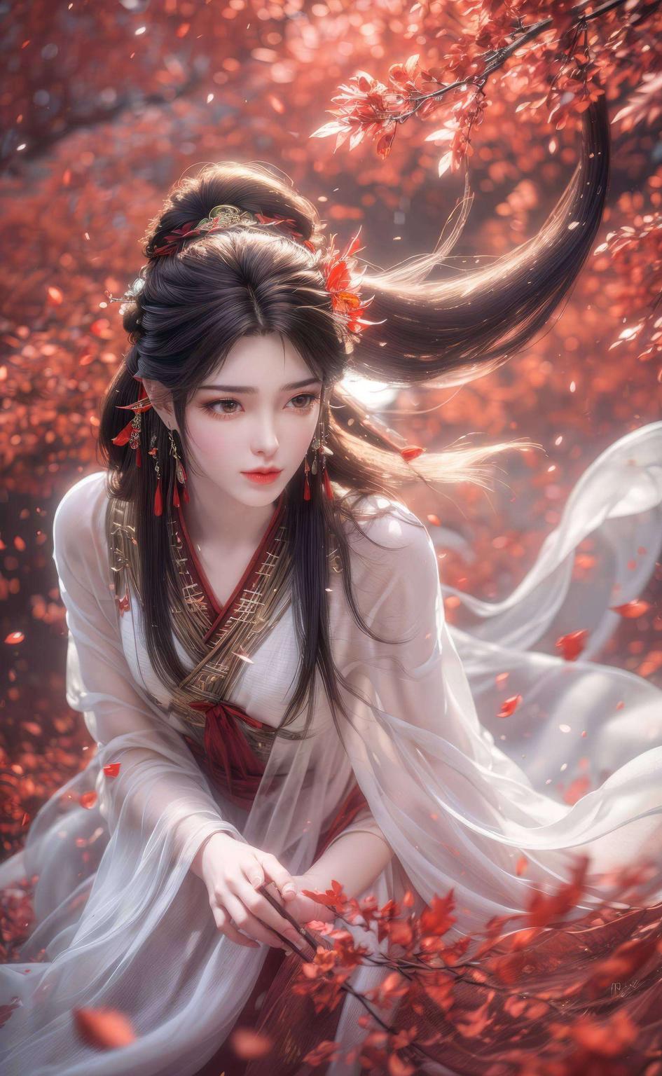 火灵儿仙气壁纸如梦如幻