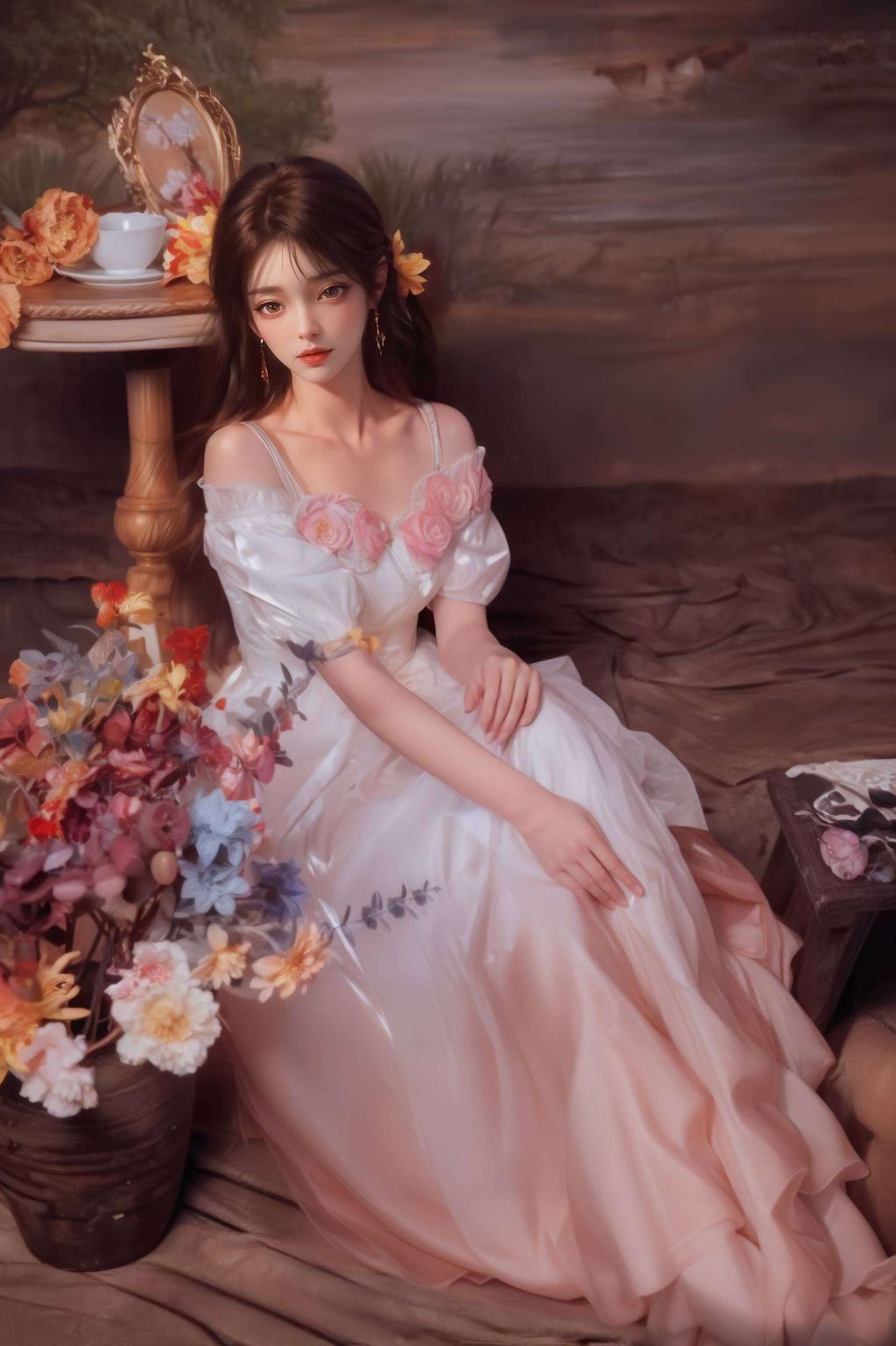 犹如动漫里的浪漫传说石昊与火灵儿