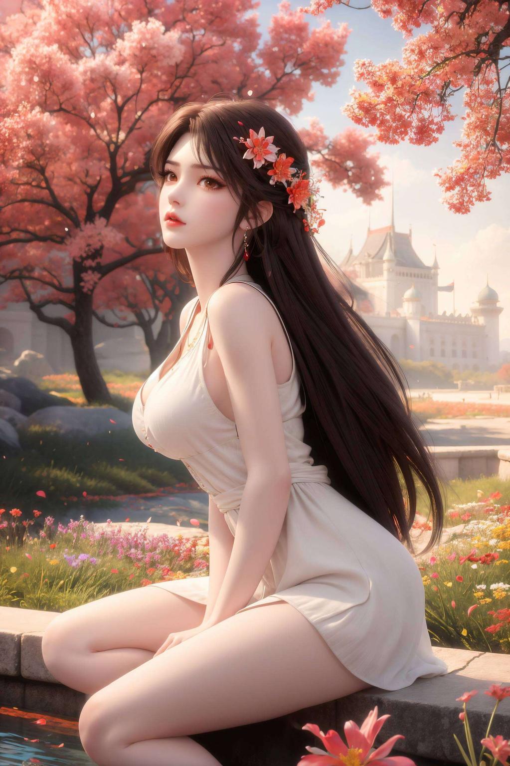 炫彩光影交织尽在这超精致二次元壁纸！