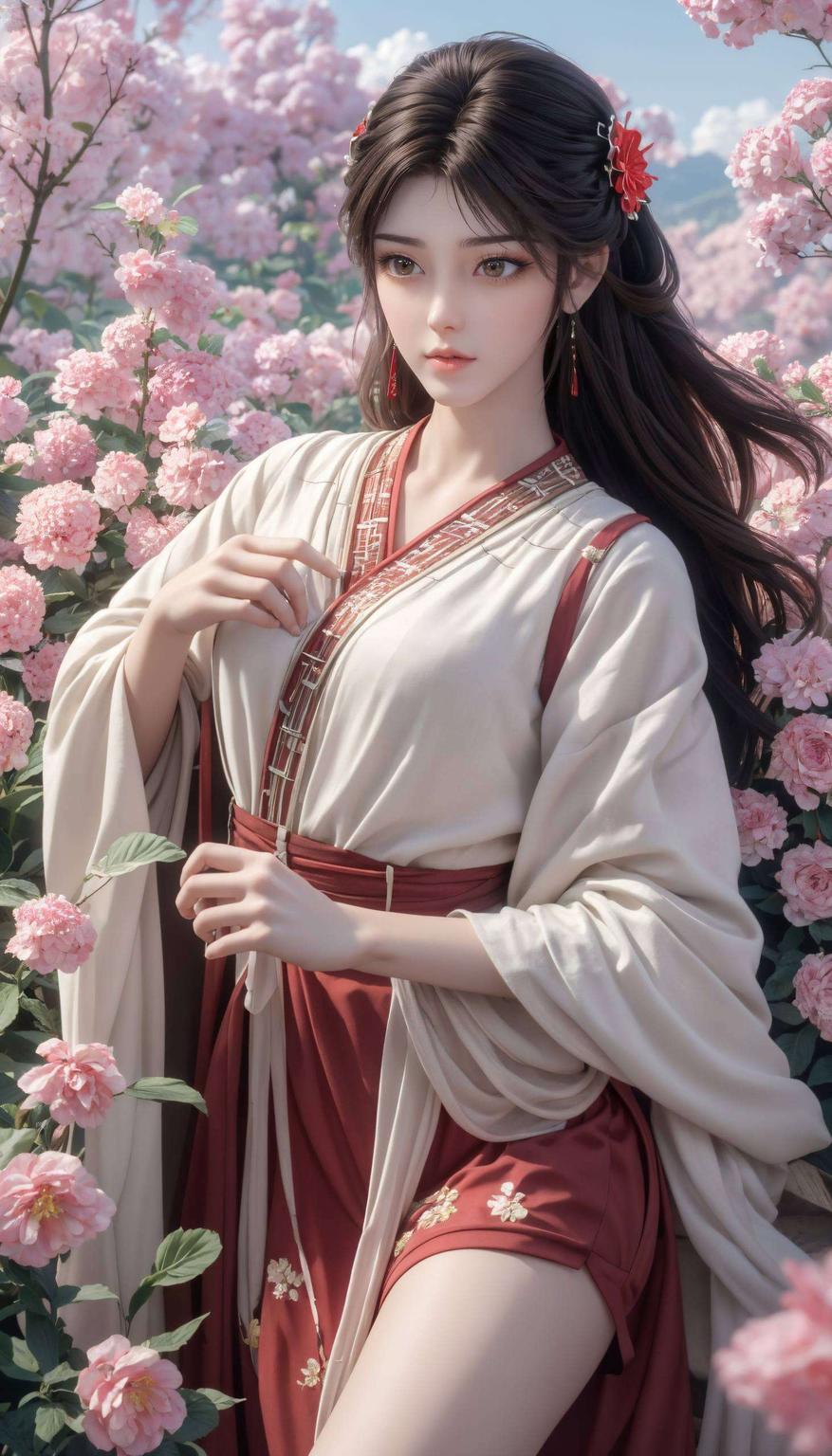 火灵儿壁纸背影高清细腻