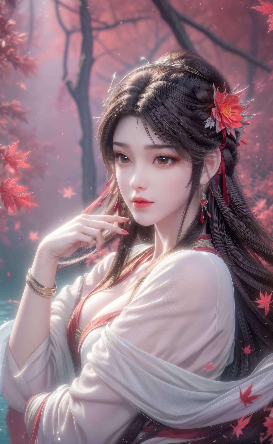 带你进入梦幻的国漫世界火灵儿壁纸来啦！高清全屏