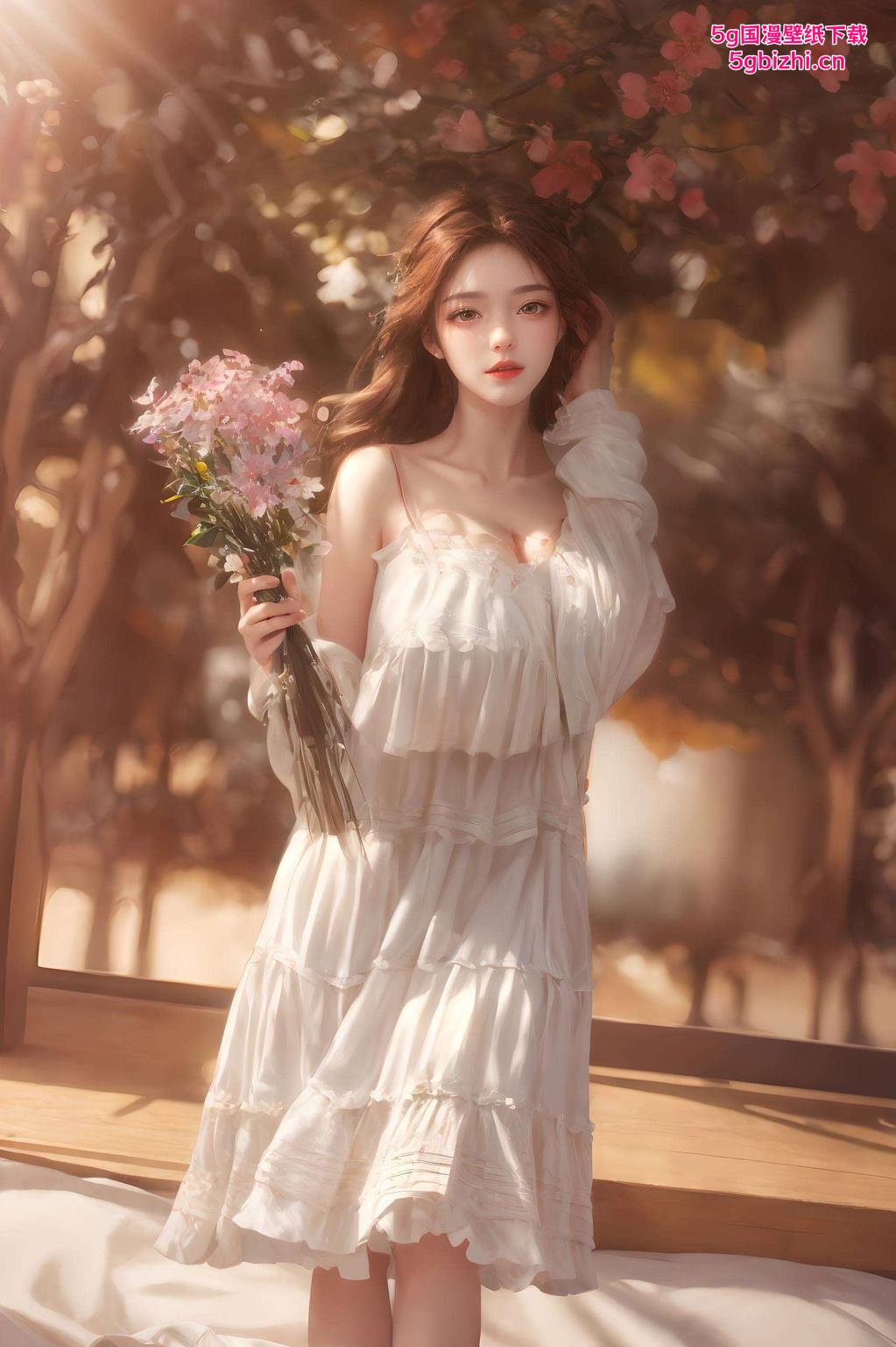 还能护眼哦！快来看看这灵动的眼神和细腻的画风今天给大家带来一组超养眼的火灵儿美图壁纸！这安卓桌面图片