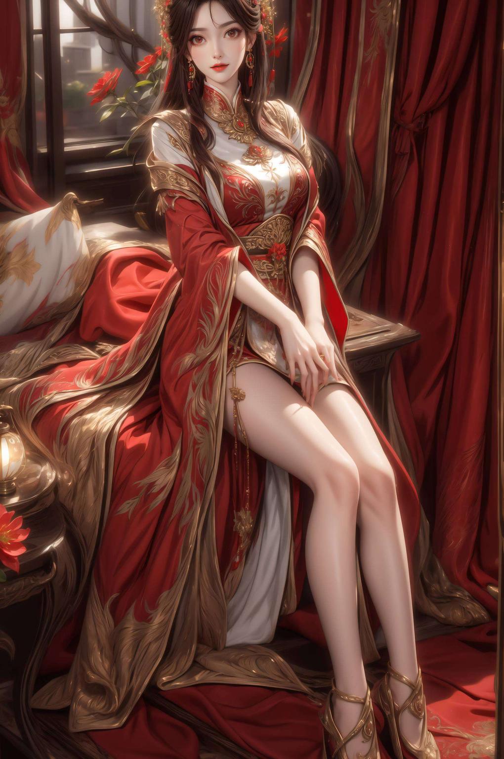 点亮你的苹果桌面炽热红焰映衬