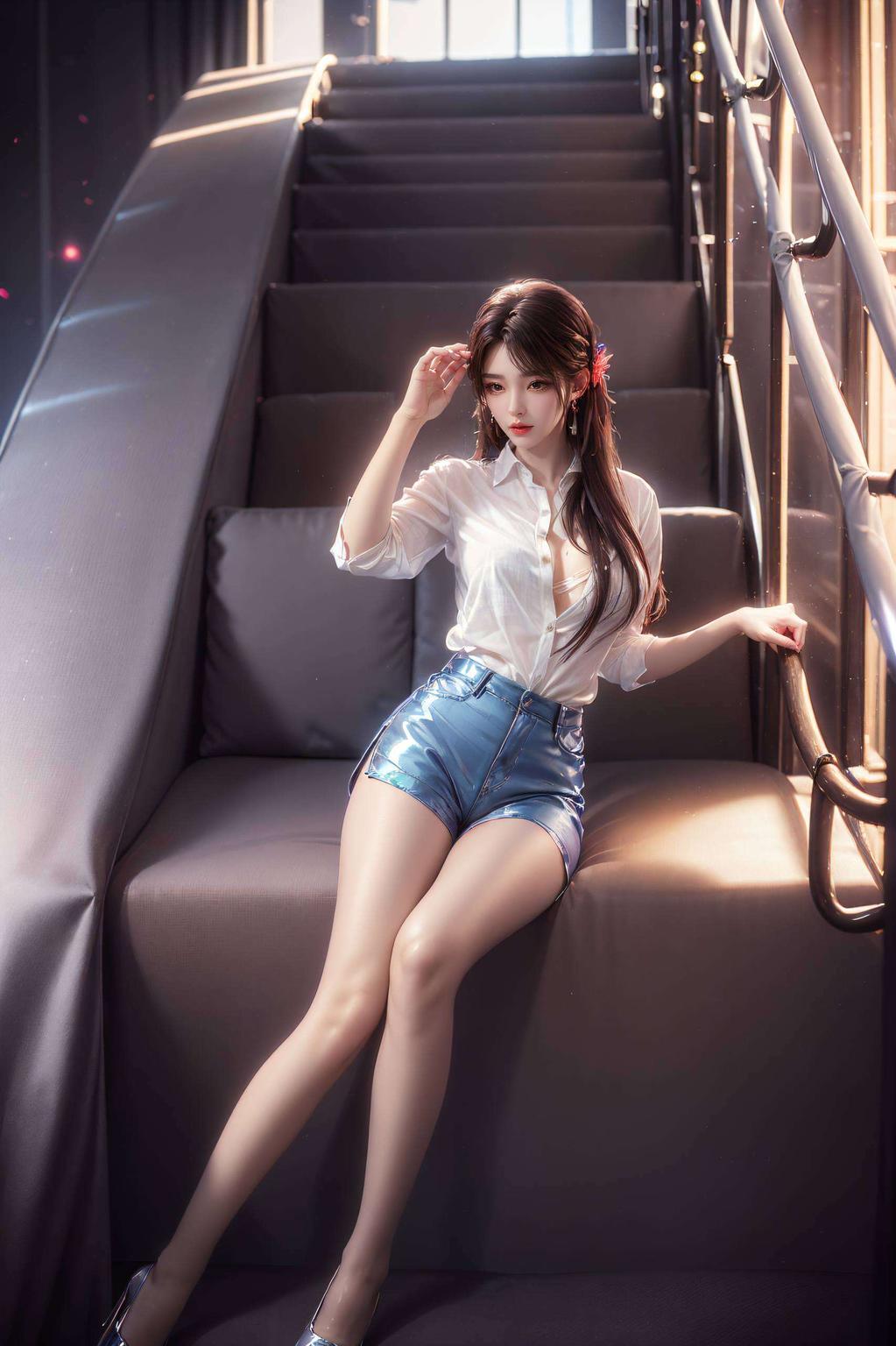 火灵儿高清身材图片壁纸让你的手机桌面焕发异彩！