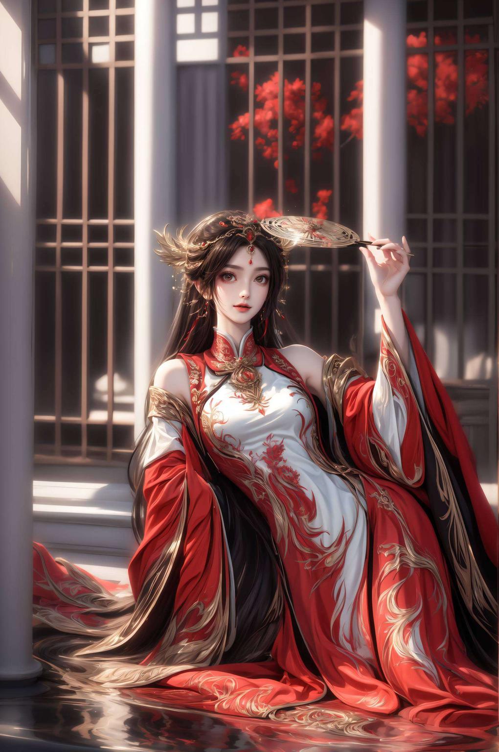 电脑桌面古韵流转火灵儿轻泣