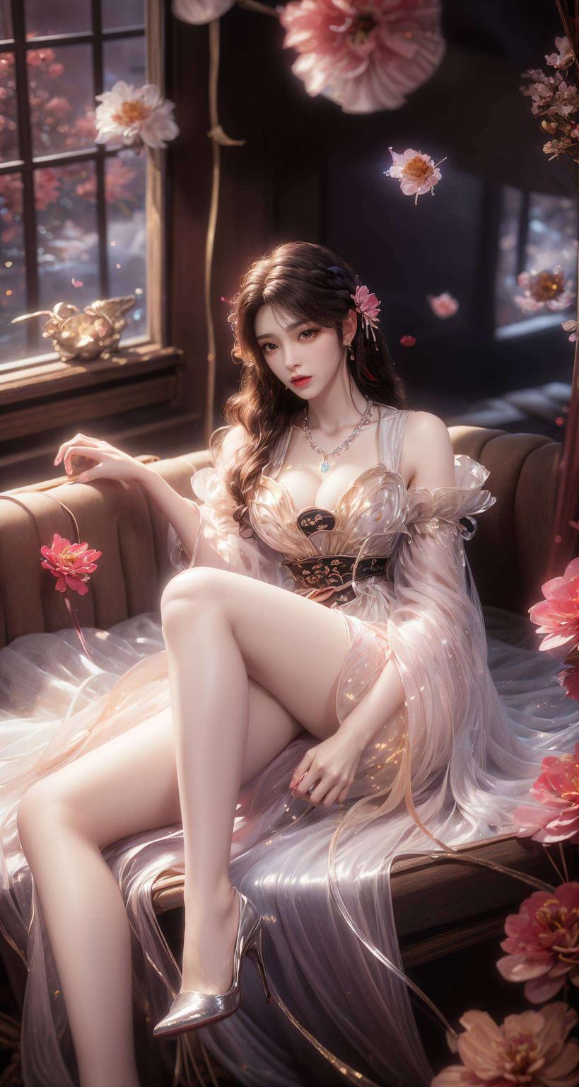 火灵儿与云曦相伴点亮手机屏