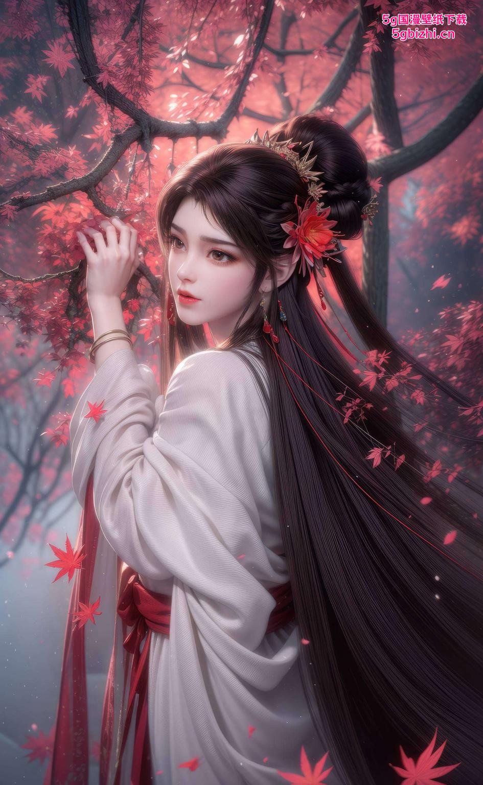 寻找护眼壁纸？来看看国漫女神火灵儿的魅力吧！高清画质点亮你的视界！