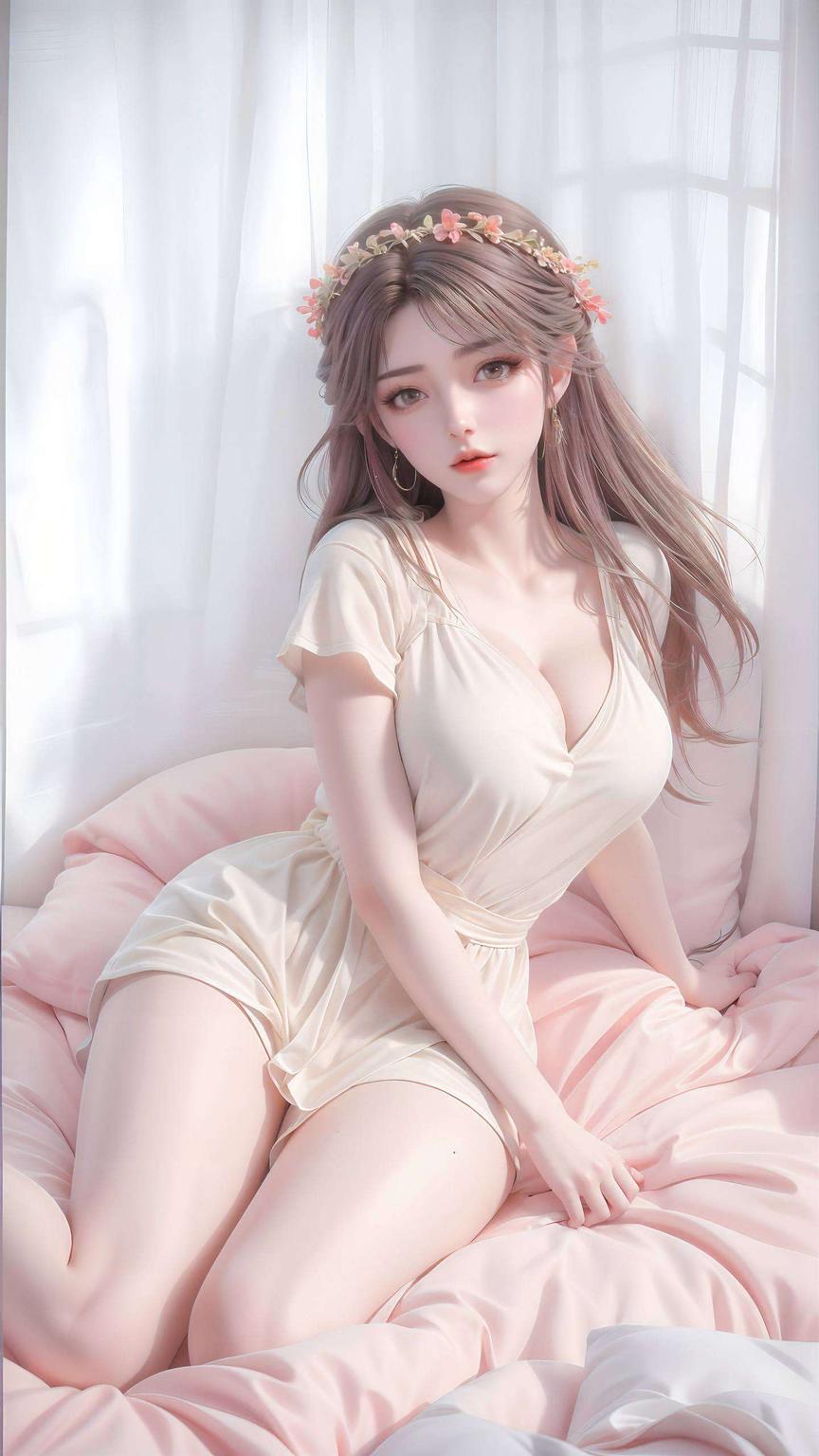 灵动的大眼睛可爱的动作