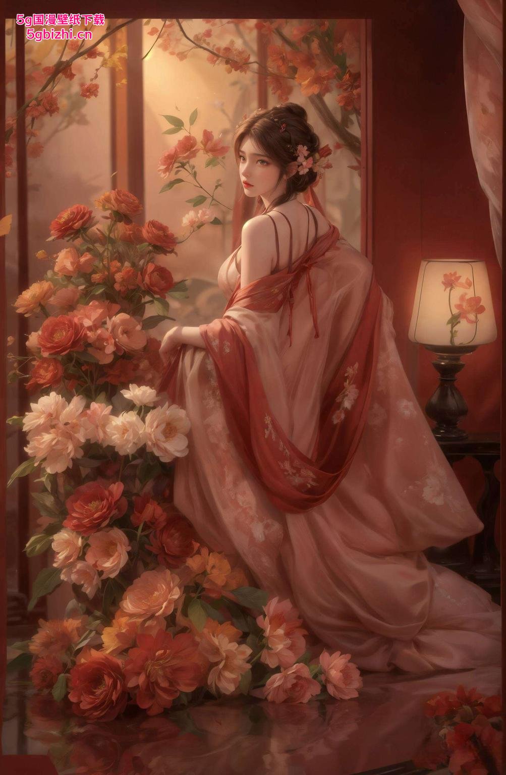 火灵魔女壁纸炫一抹清新