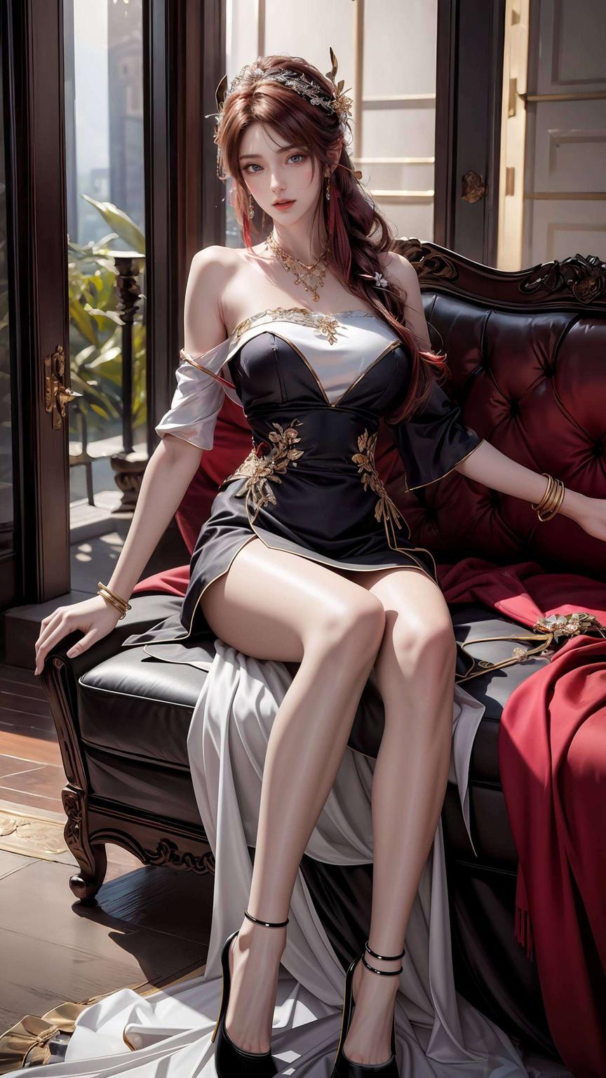 点亮视觉盛宴！火灵儿建模高清壁纸