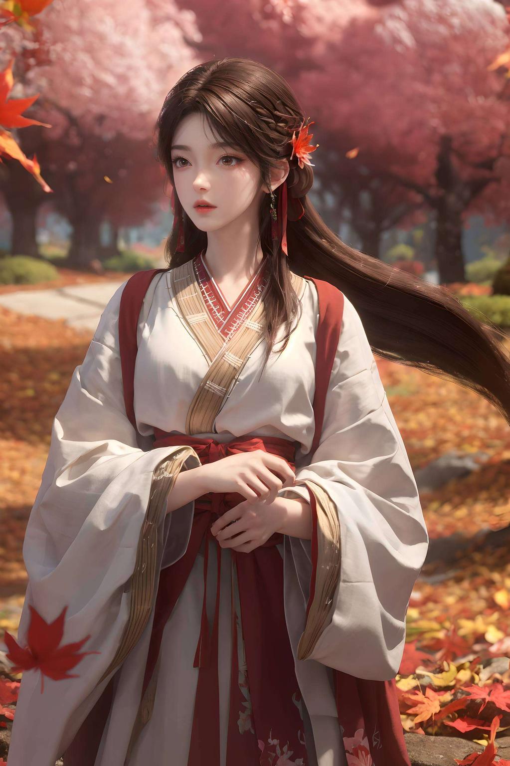 高清壁纸带你感受国漫之美！绿意盎然映宽屏