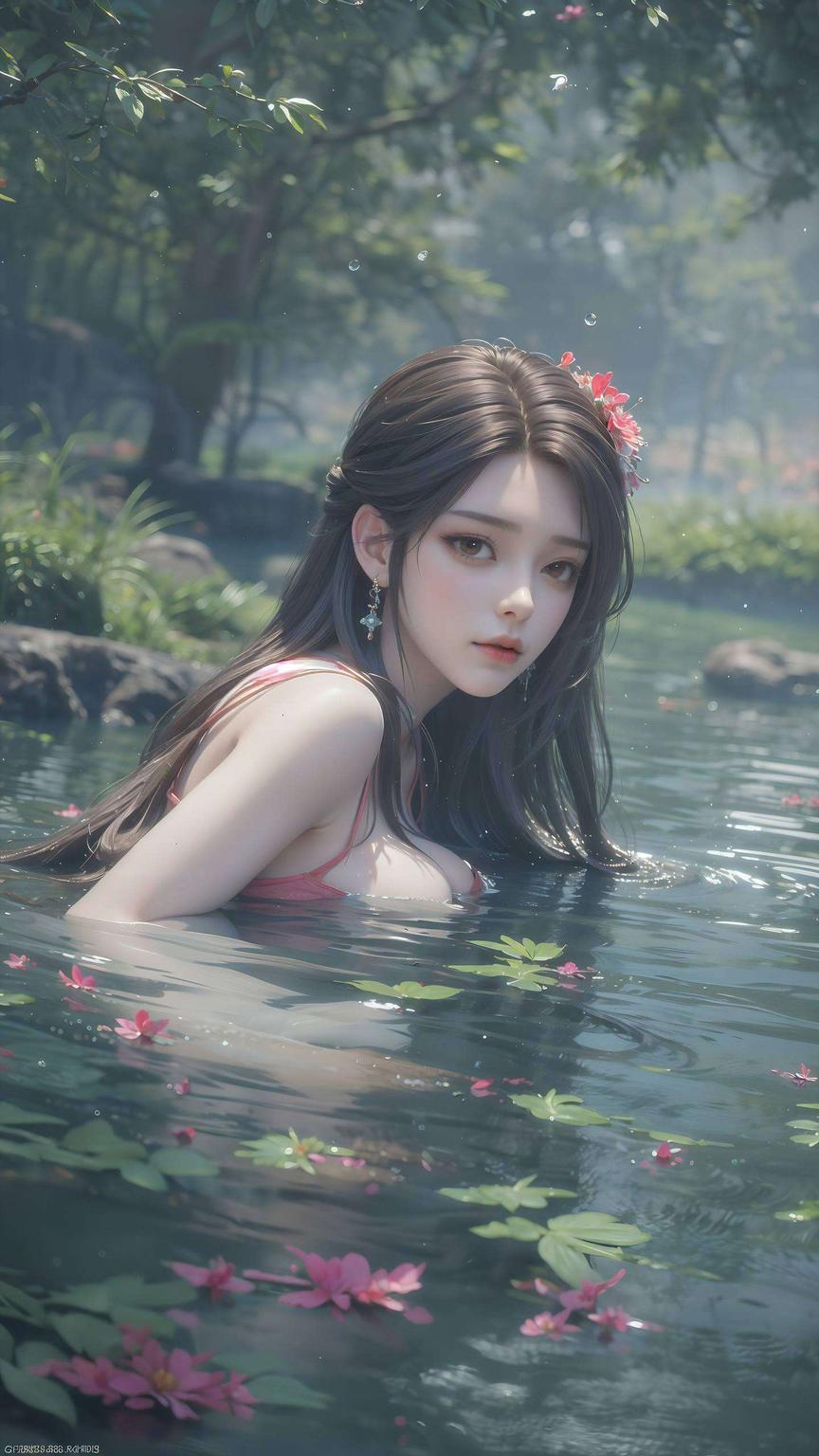 这眼神、这气质今天给大家带来一款超美的火灵儿高清壁纸！正面视角