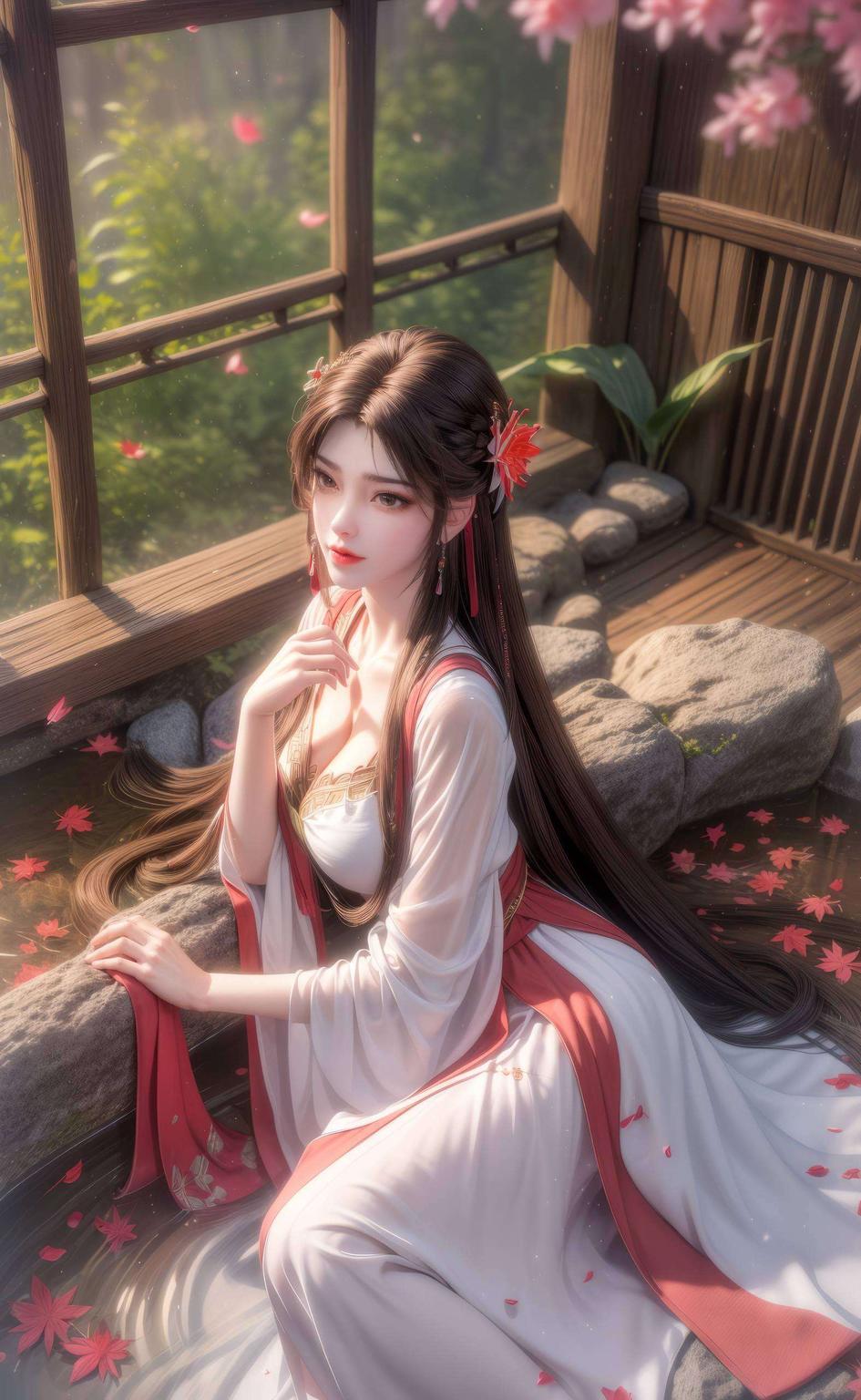 黑化风格尽显神秘魅力火灵儿动态壁纸