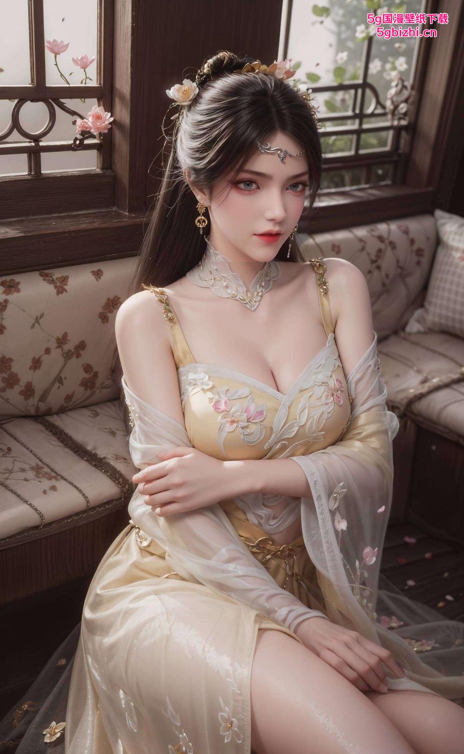 金瓶儿的眼神里藏着淡淡的忧伤让伤感与美在指尖流转