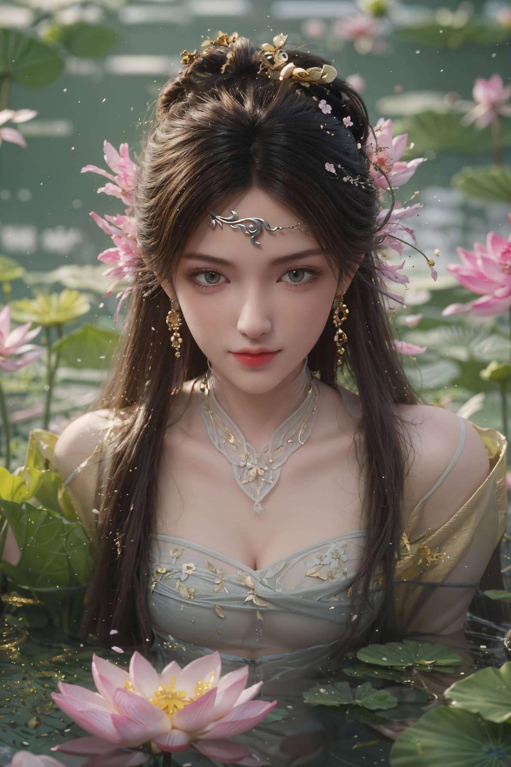 金瓶儿高清壁纸清新淡雅