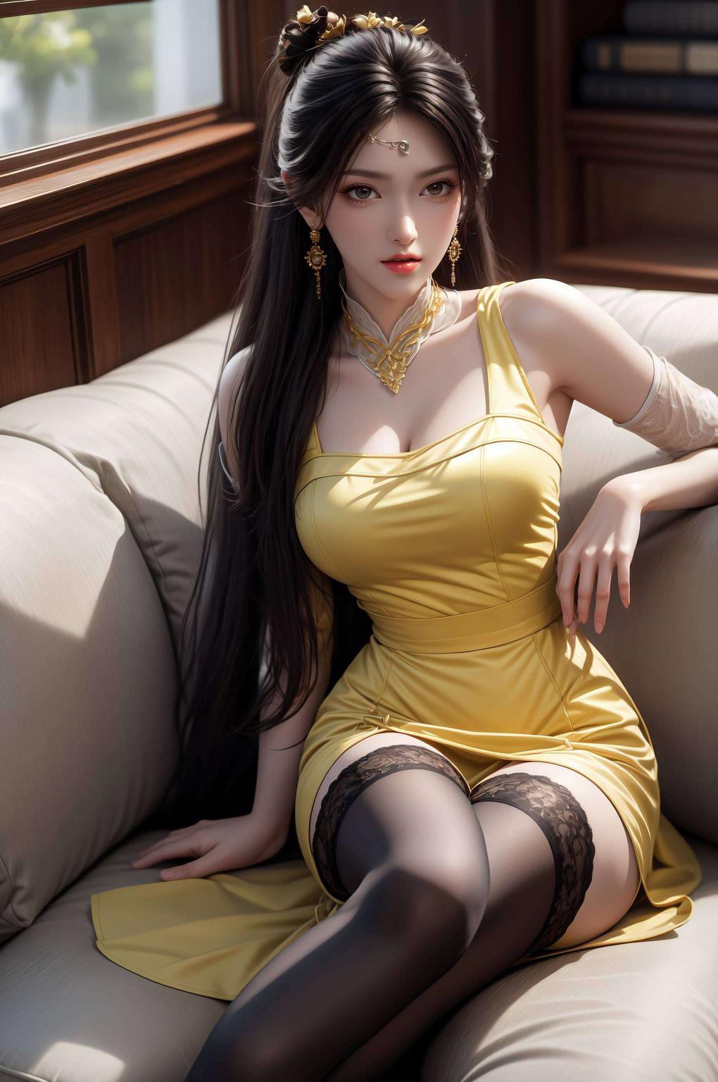 一触即达静谧之美金瓶儿手机壁纸成神