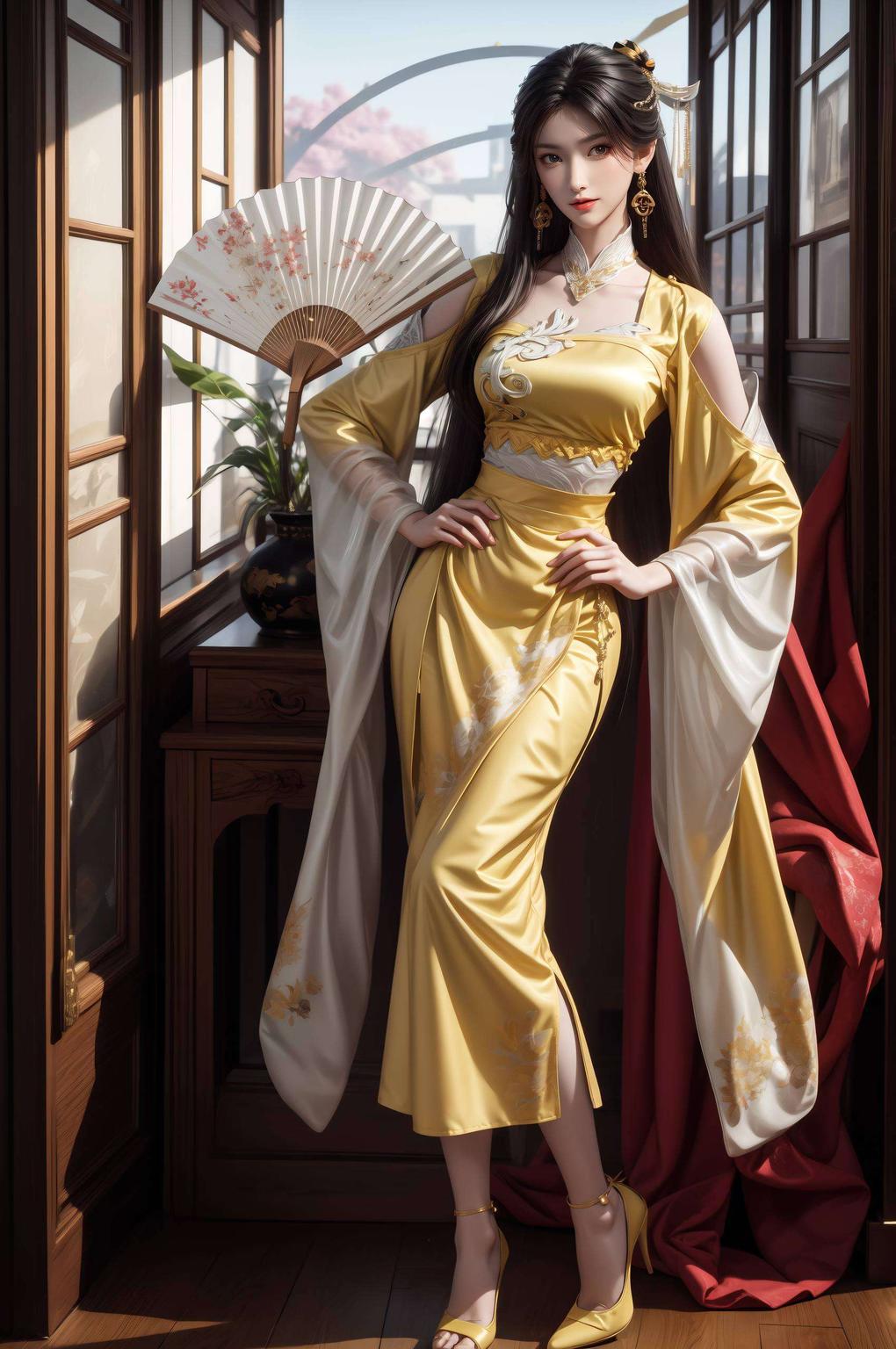 金瓶儿壁纸4K超清全屏绽放