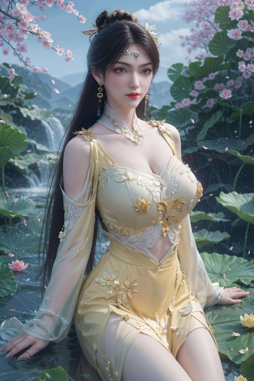 国漫女神金瓶儿感受细腻笔触与高清画质的双重魅力！