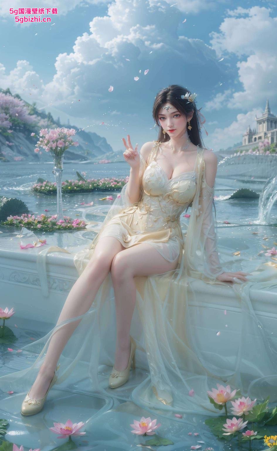 专为iPhone打造金瓶儿电脑壁纸4K