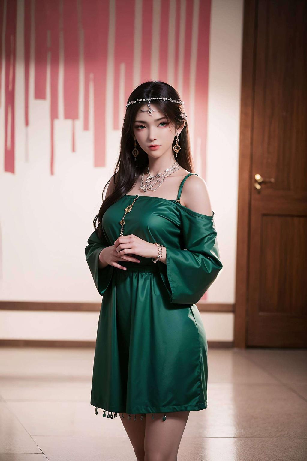 金瓶儿清凉壁纸感受微风拂面