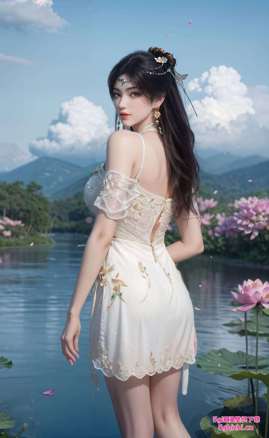 金瓶儿换装秀国漫风情满满