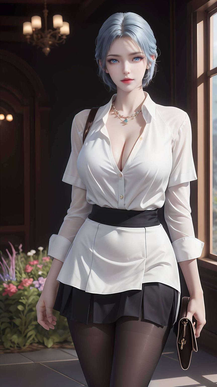 让你瞬间摆脱疲惫姬青的QQ壁纸