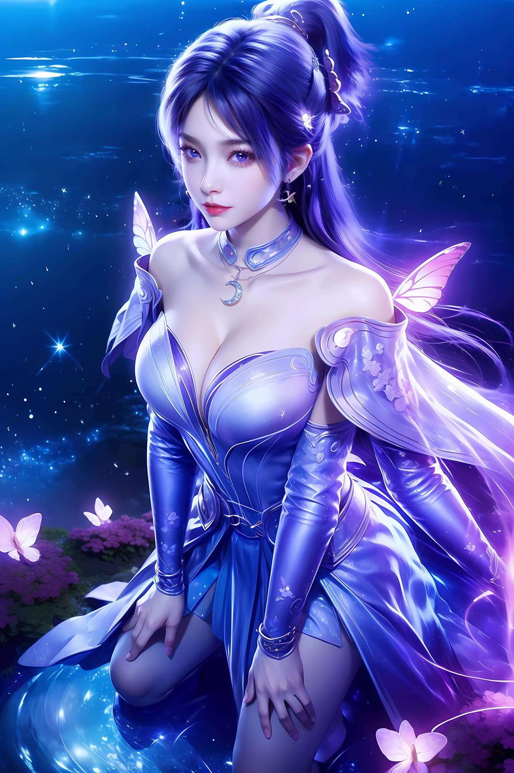 平板宽屏尽显动漫美女魅力高清壁纸映芳华