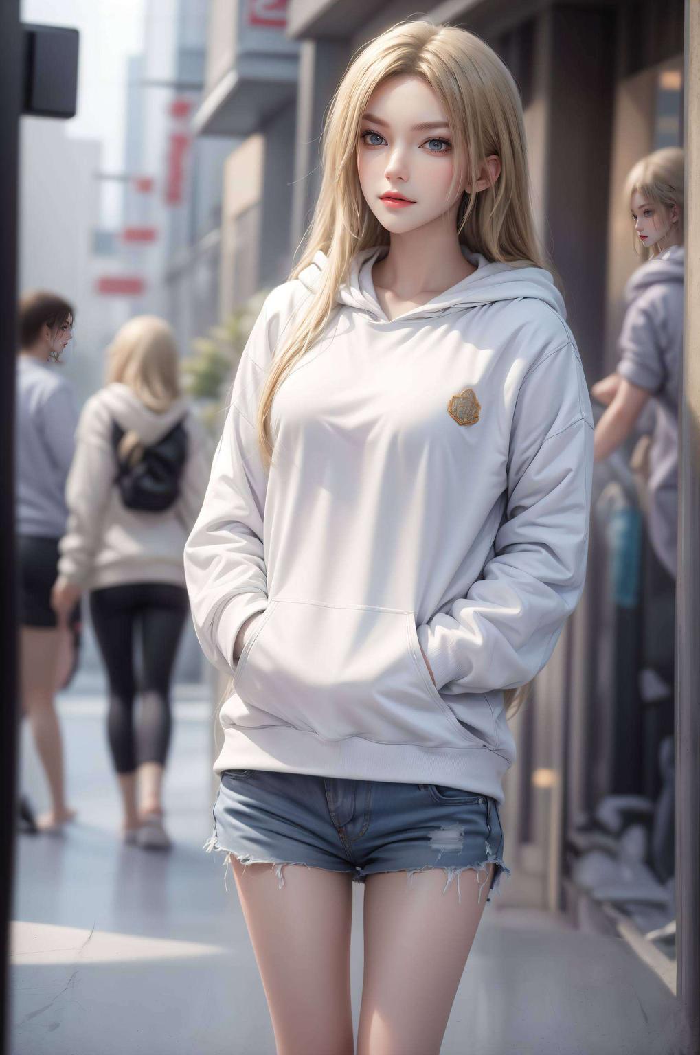 简直萌化你的心！”今天给大家带来一款超可爱的苹果壁纸！看这款雄兵连凯莎的jk版壁纸