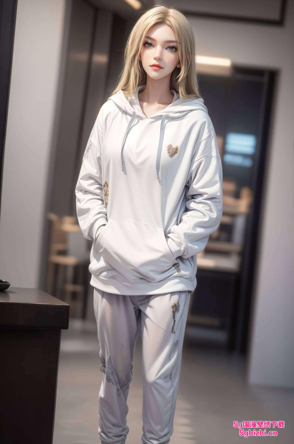 这款凯莎同人图壁纸动作流畅