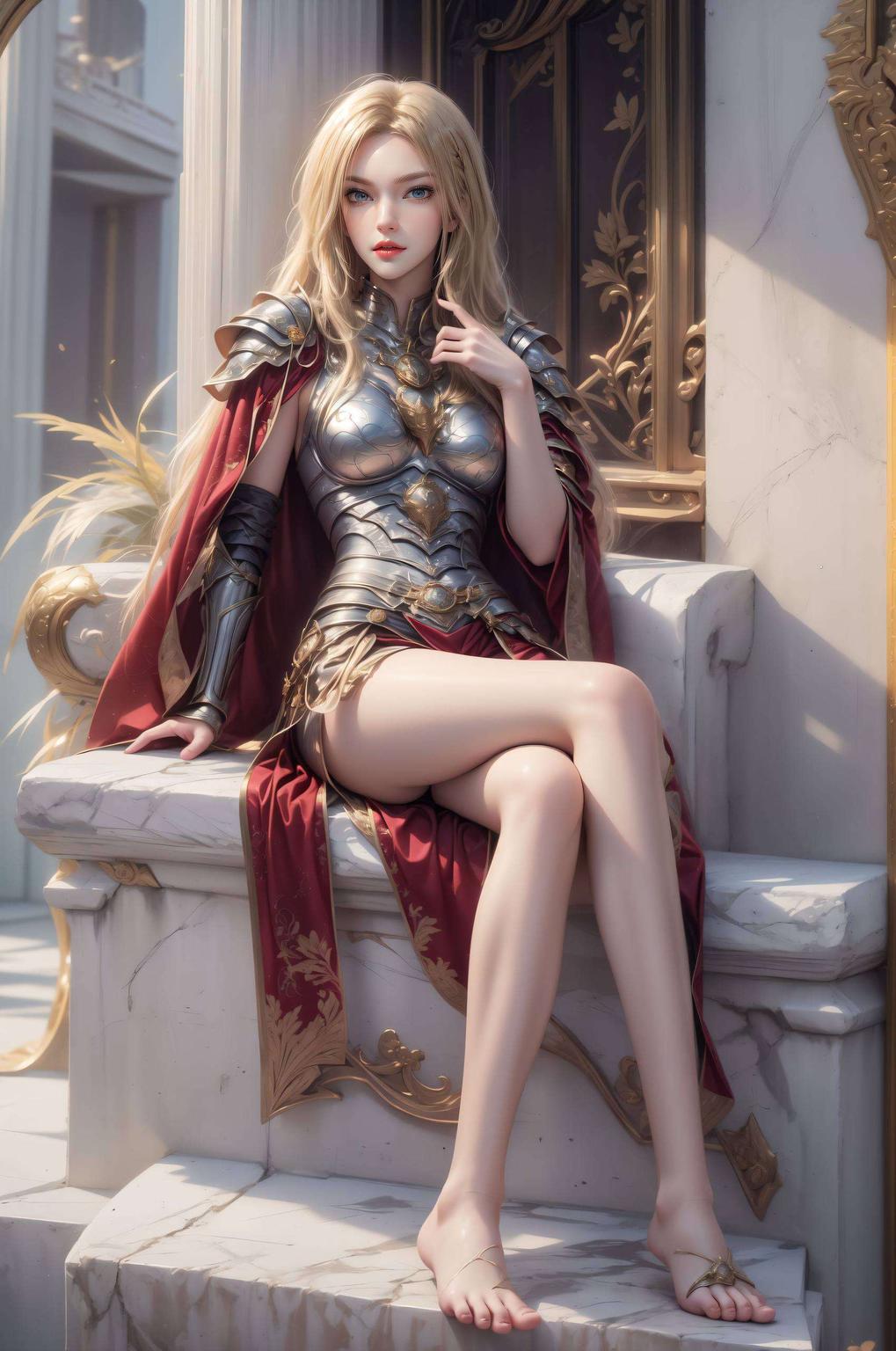 IPad炫彩呈现带你领略雄兵连凯莎的英姿！高清竖屏