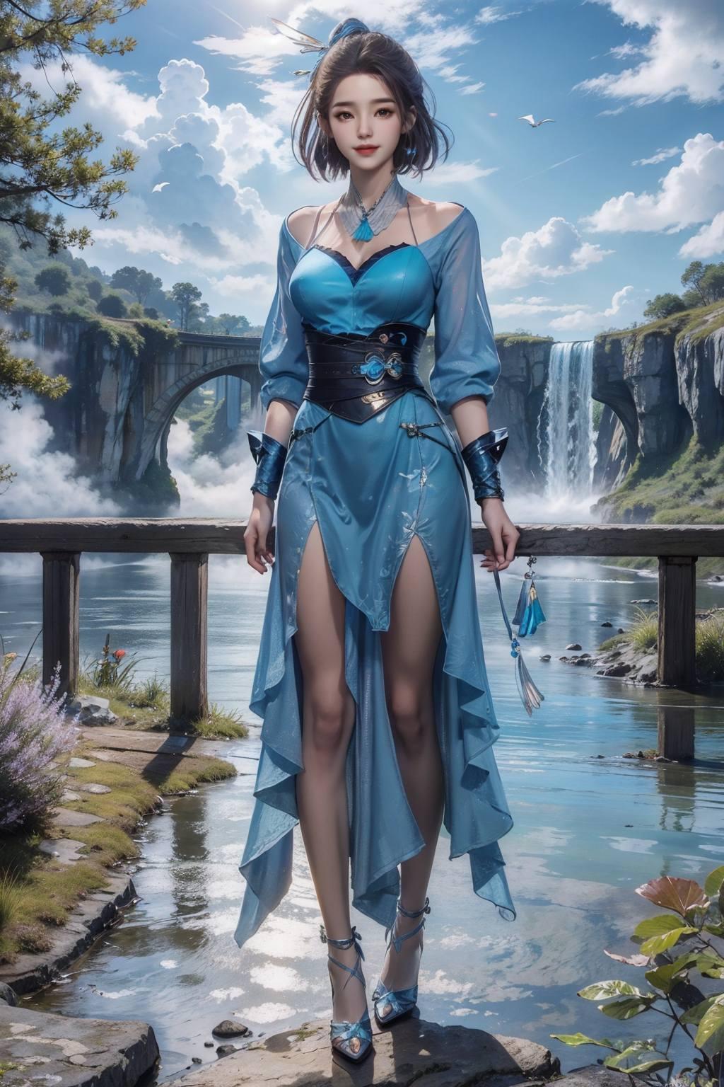 这款超精致苹果最美壁纸绝对让你们的手机瞬间变身艺术馆！看看这蓝灵娥老婆壁纸