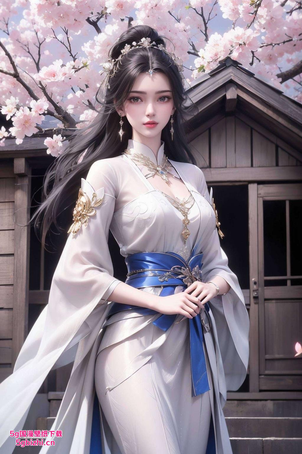 绿色叶片与粉色花瓣交织清新中带着少女心